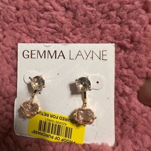 Gemma Layne Rose Gold Earrings